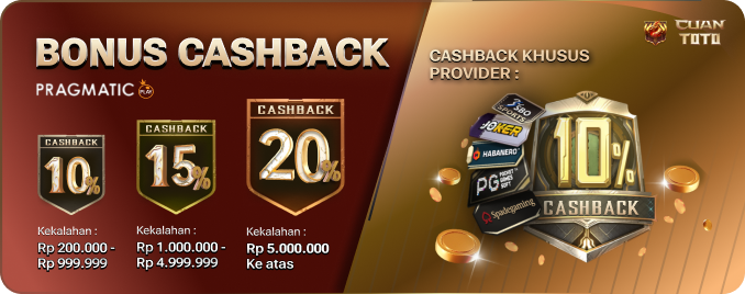 BONUS CASHBACK