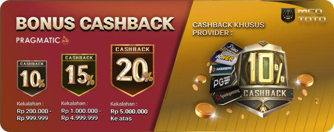 BONUS CASHBACK